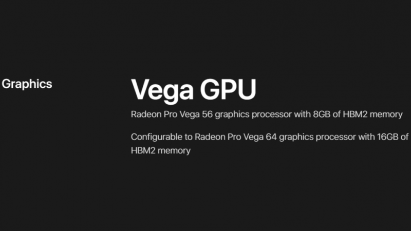 AMD Radeon Pro Vega 56 Vega 64 1000x277