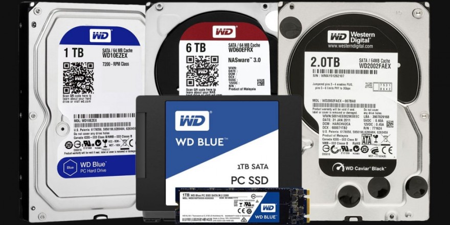 WD HDD SSD
