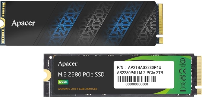 09 apacer as2280p4u pro nosniki polprzewodnikowe pcie 3 0 x4 z aluminiowym radiatorem ktory zmiesci sie praktycznie wszedzie 1