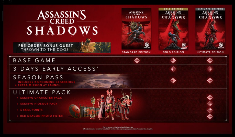 Assassins Creed Shadows