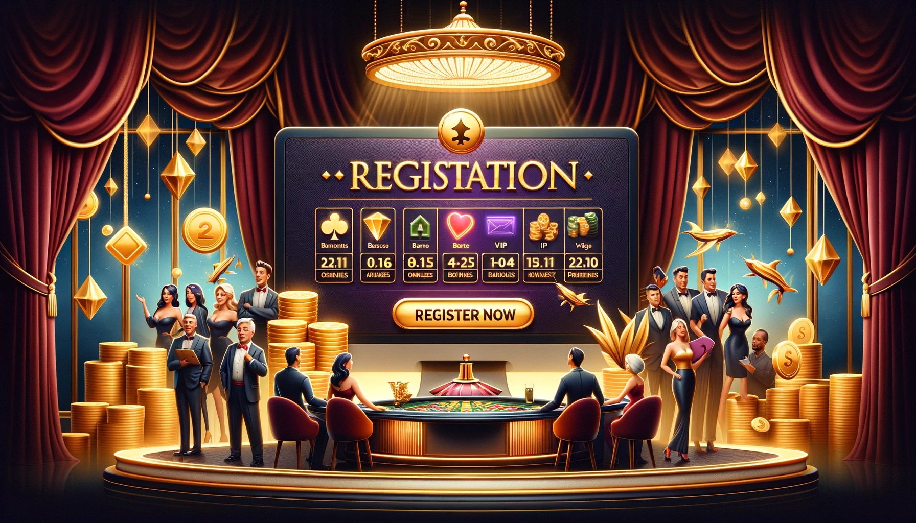 Registration in an Online Casino Advantages
