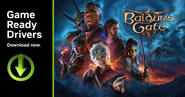 baldurs gate 3 game ready driver HD 728x382