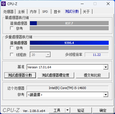 Intel Core i5 14600 Non K 14th