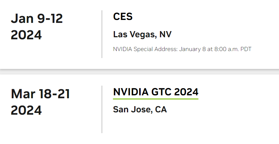 NVIDIA CES 2024