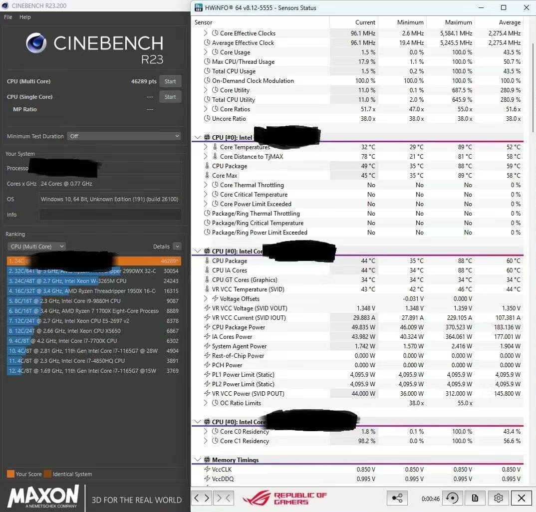 ULTRA 285K TEST