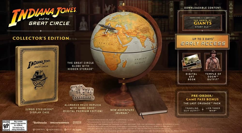 Collectors Edition Indiana Jones and the Great Circle