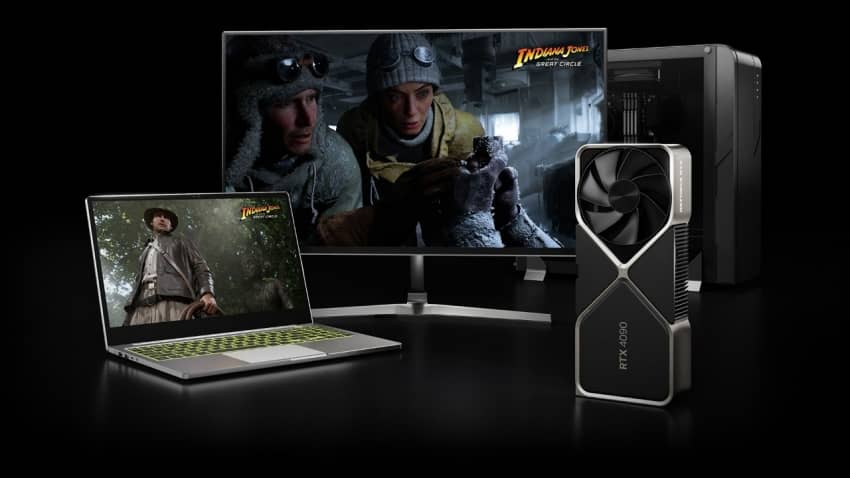 geforce indiana jones shop ecosystem