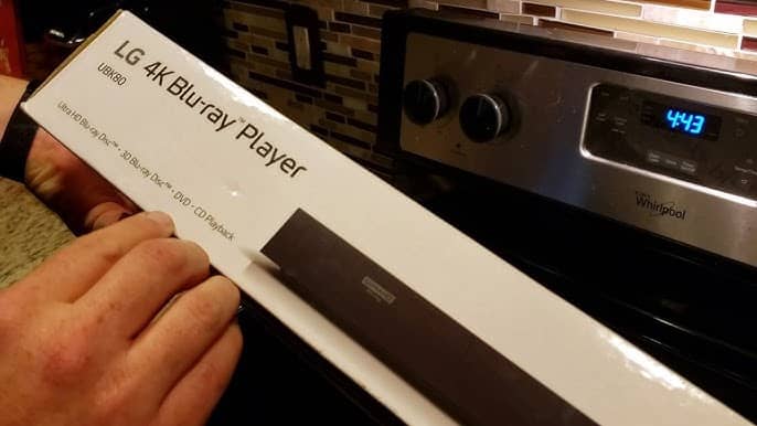 4K Ultra HD Blu ray lg