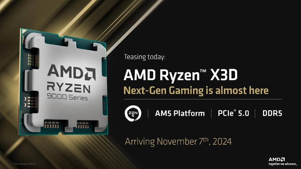 Ryzen 7 9800X3D noveber 7