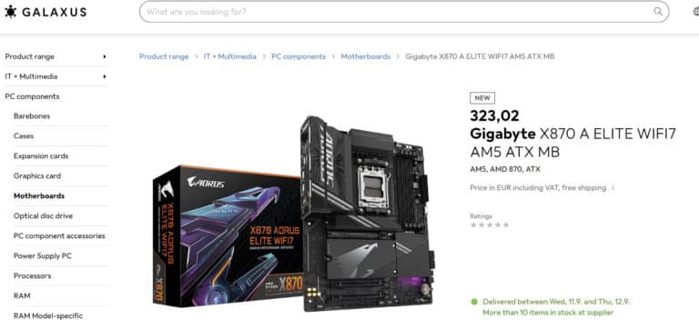 X870 EUR