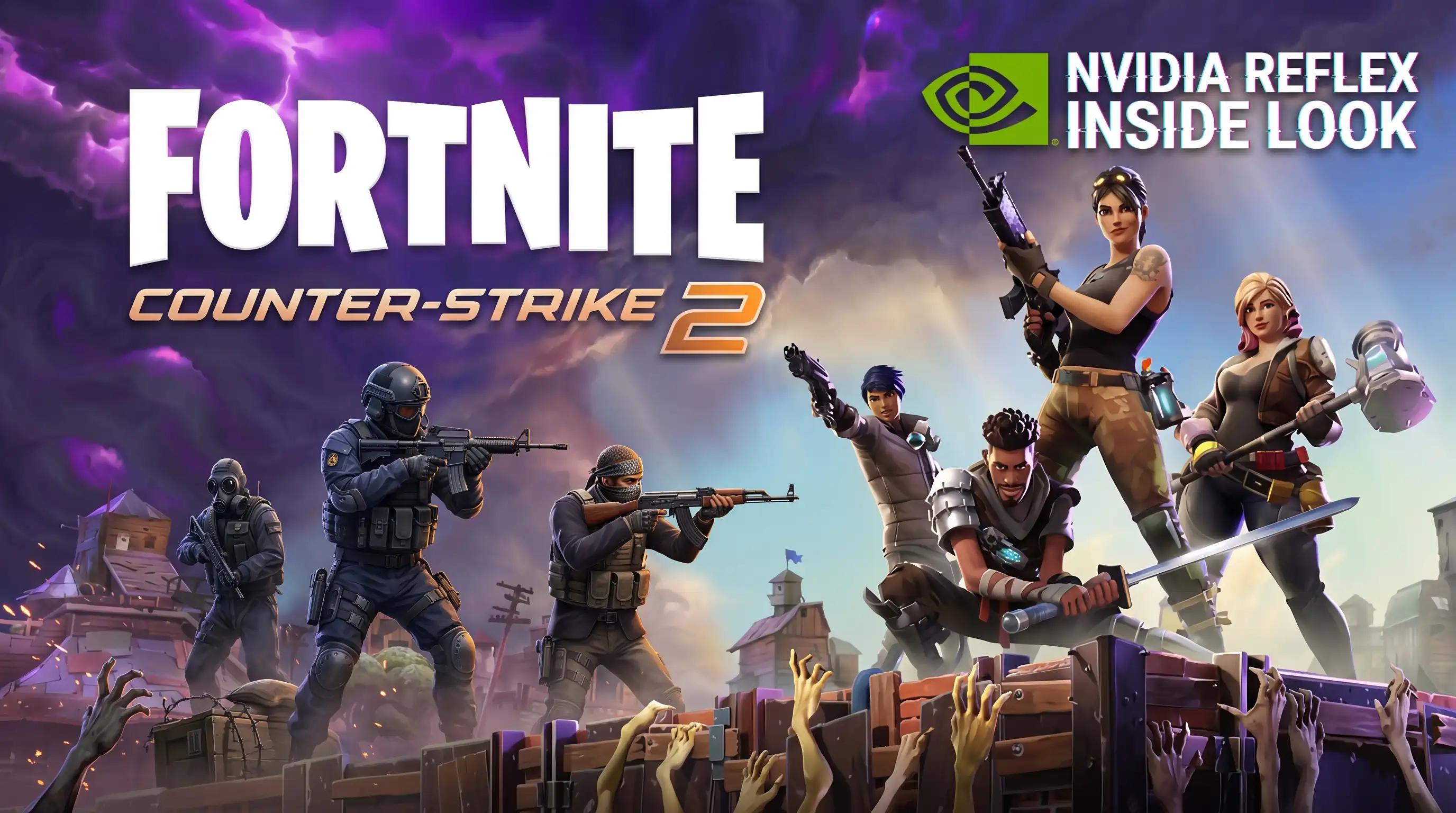 NVIDIA Reflex против инпут-лага в киберспорте: тестируем задержку в Fortnite и Counter-Strike 2