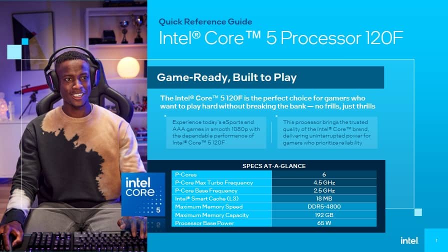 Core 5 120F
