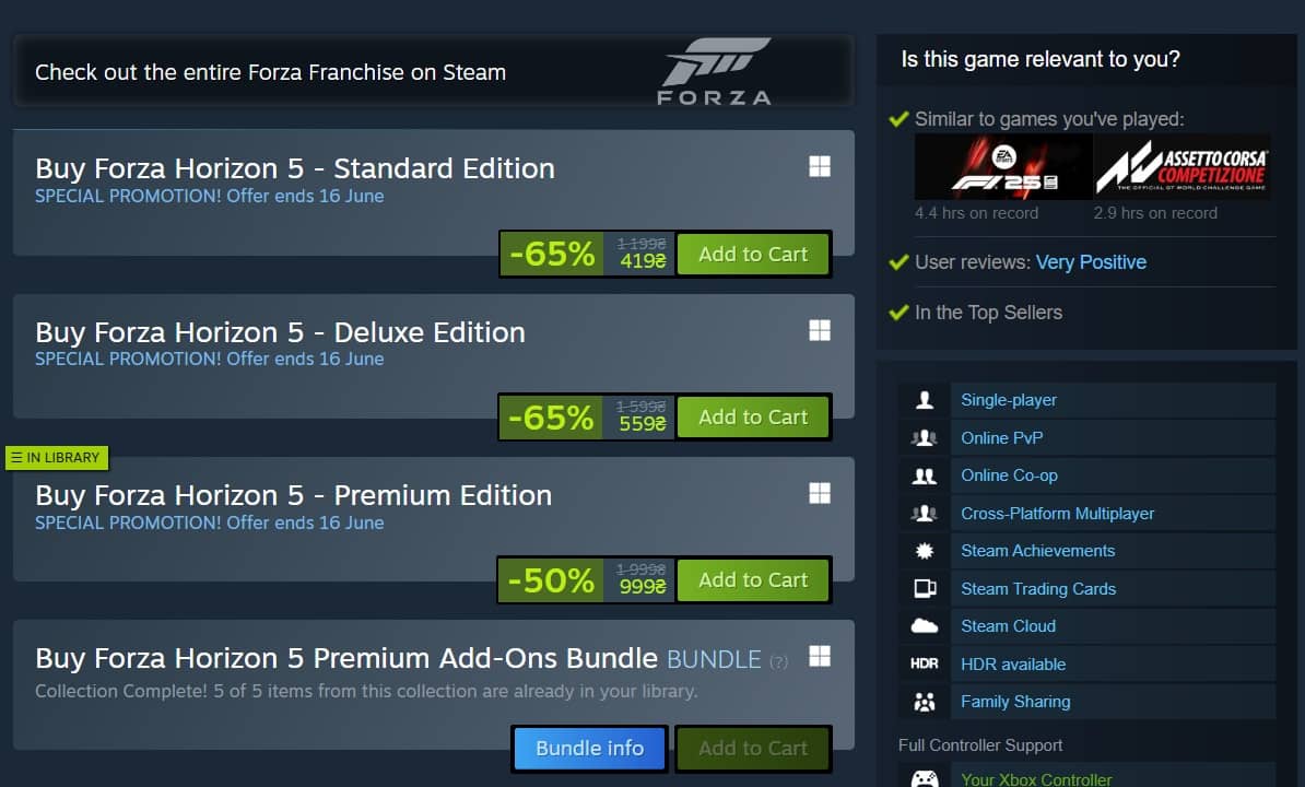 forza 5