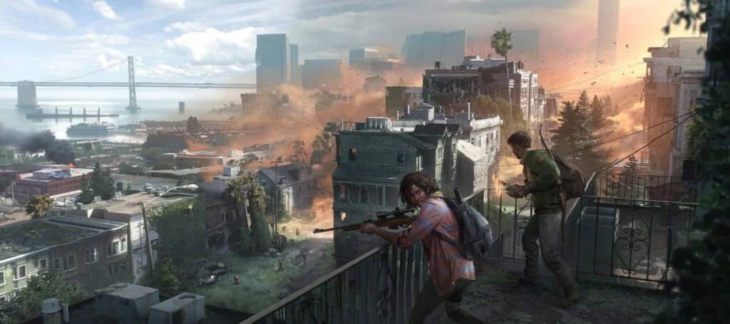 Last of Us multiplayer game concept art 1024x455