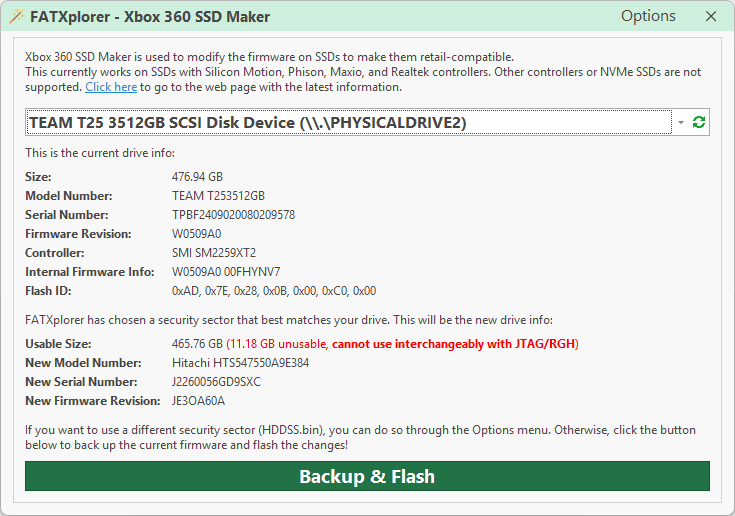 Xbox 360 SSD Maker