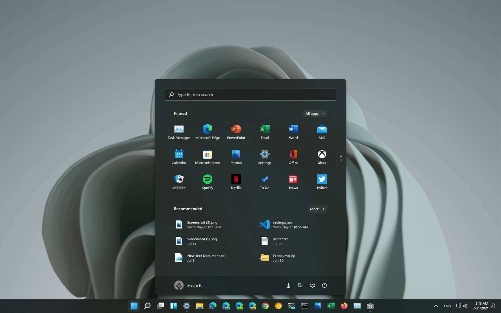 windows 11 dark theme
