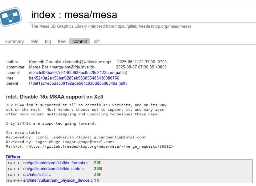 msaa 16x