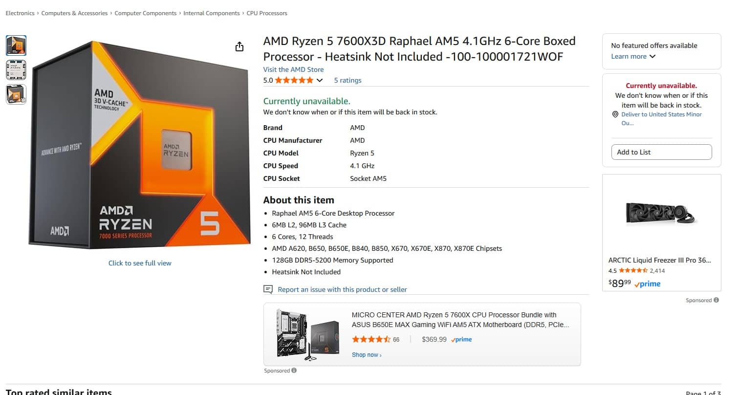 7600x3d