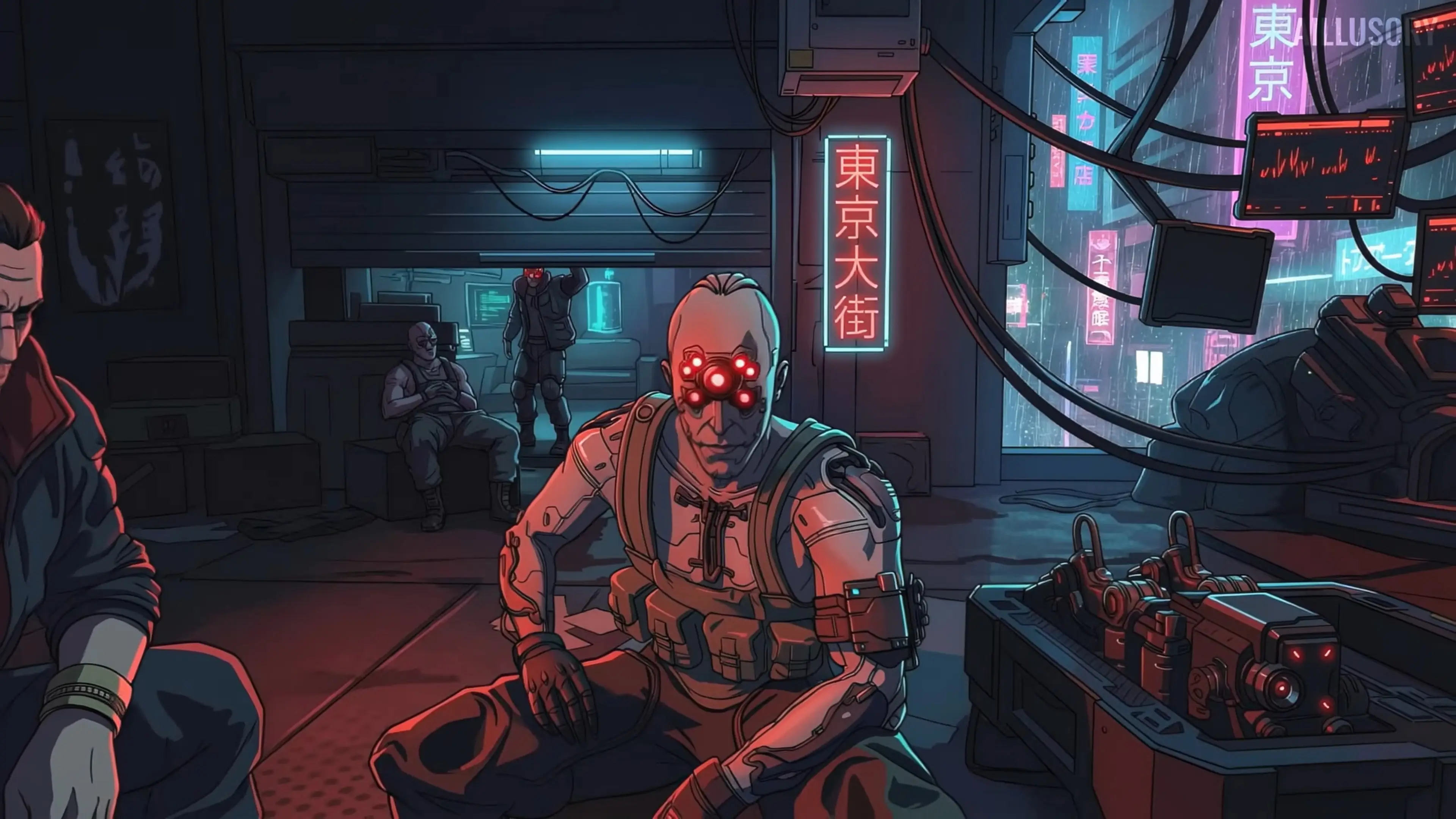 Cyberpunk 2077 but its anime gamegpu