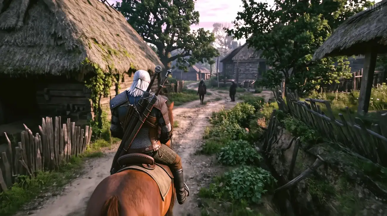 The Witcher 3 but its AI slop 3 gamegpu