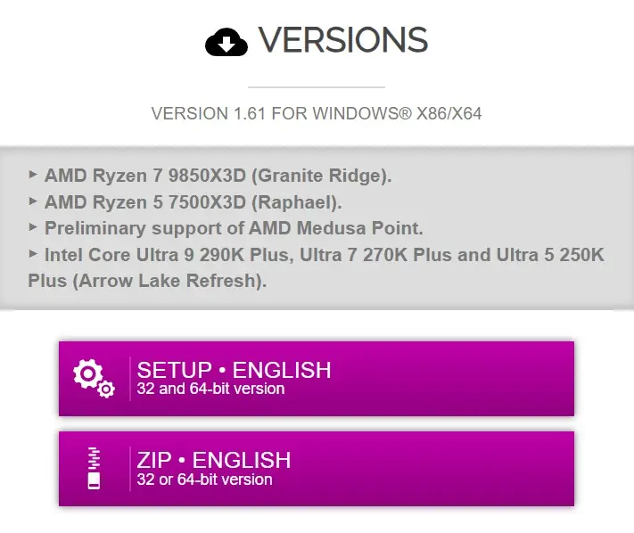 Version 1.61 gamegpu