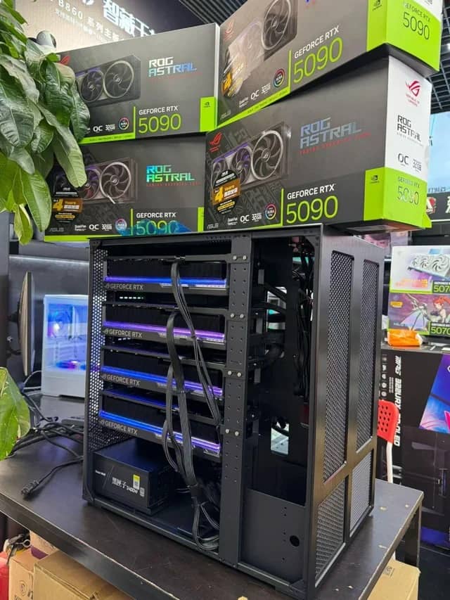 a quadruple 5090 battlestation v0 5lq391wkuuzf1