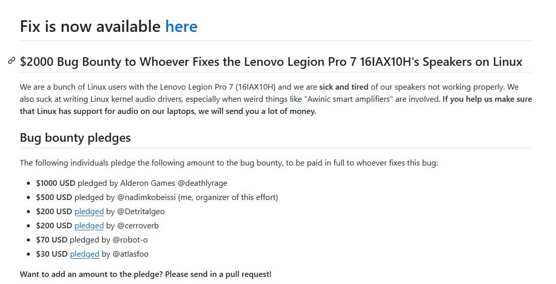 fix linux lenovo