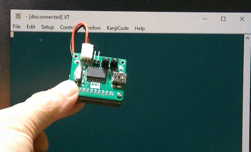 scratch built punched tape reader
