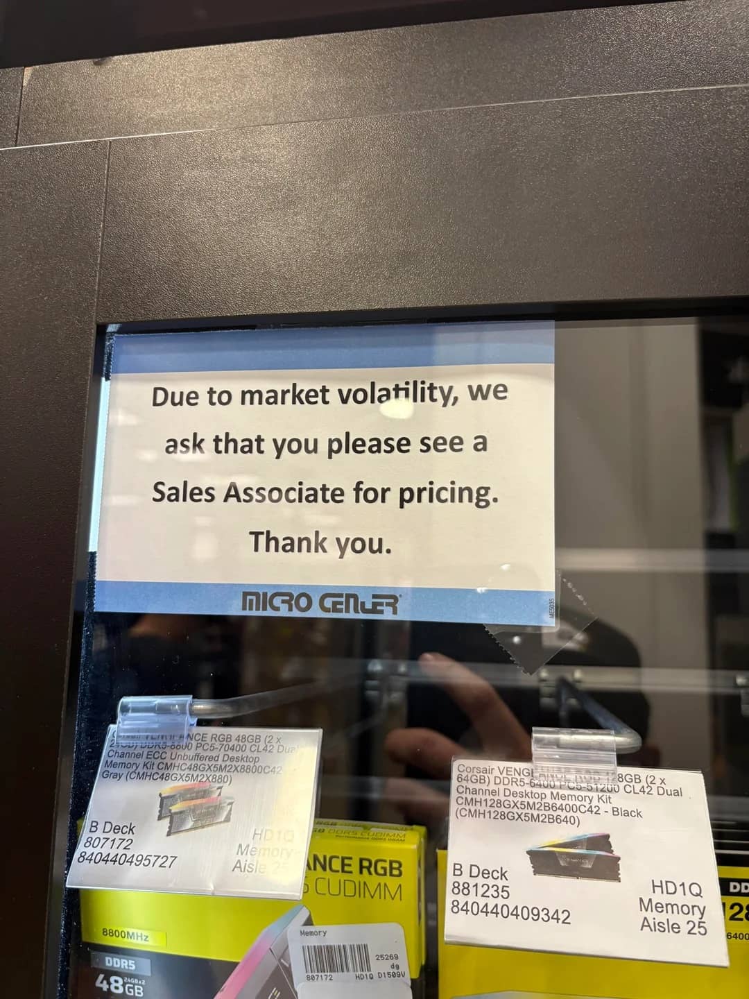 taken at microcenter on 11 23 v0 xode9l8bc43g1