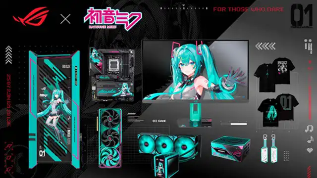 ROG x Hatsune Miku Edition и TUF Gaming x Hatsune Miku Edition: не только для геймеров