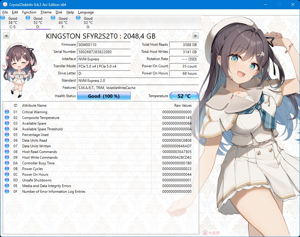 disc info