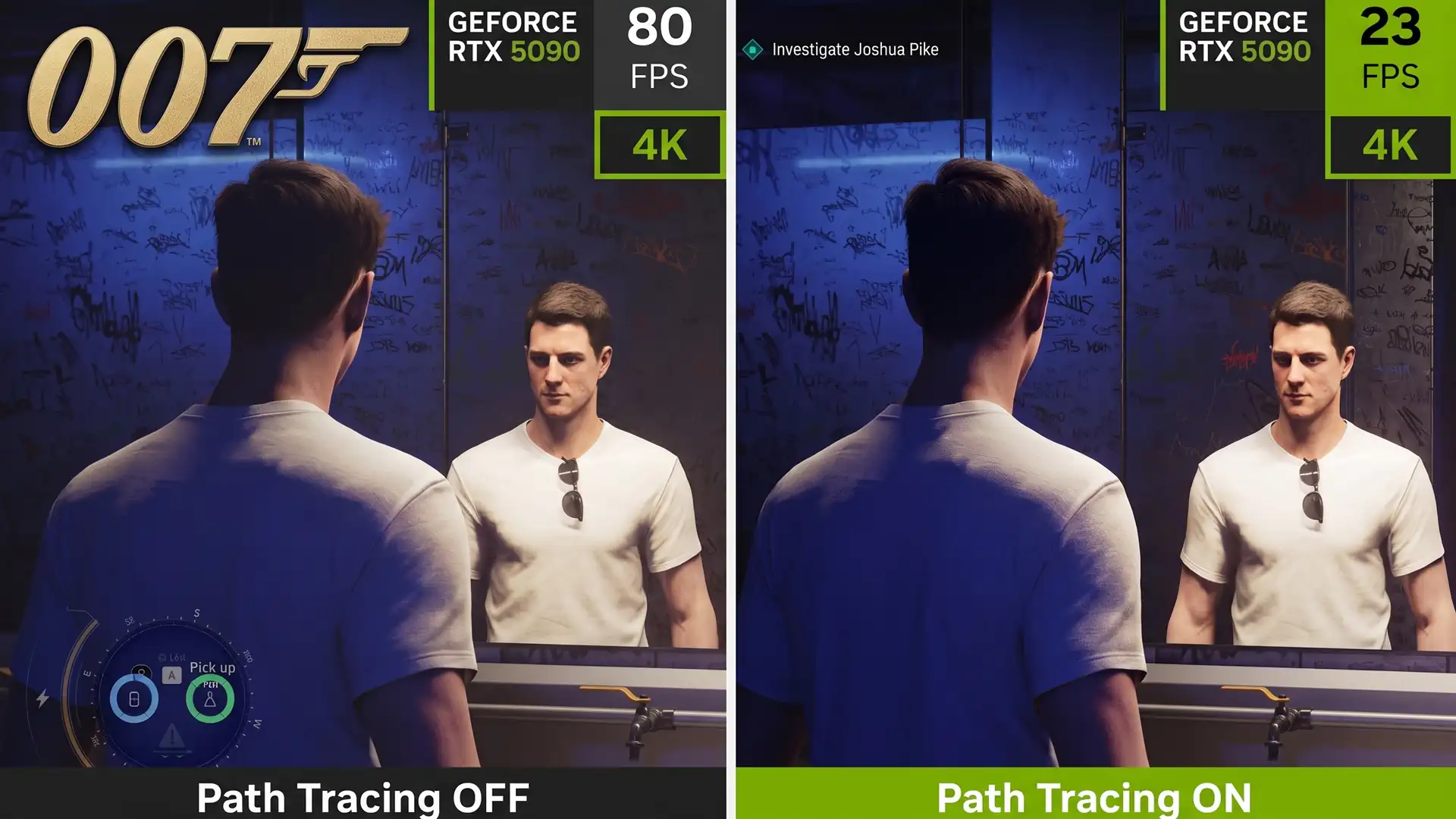 007 First Light: бенчмарки с Path Tracing