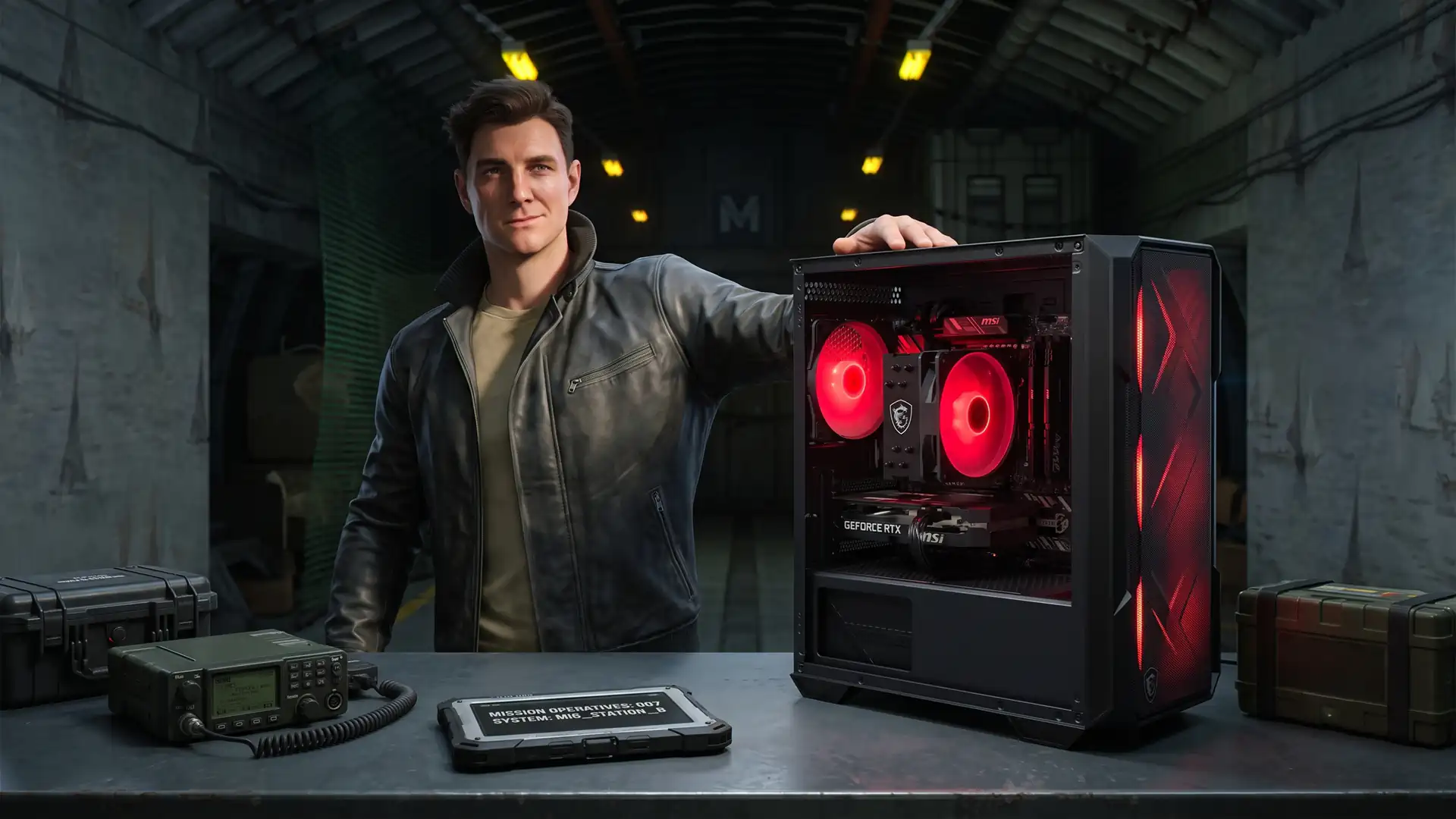007 First Light играем с технологиями NVIDIA на ПК с MSI GeForce RTX 5060 SHADOW 2X OC PLUS