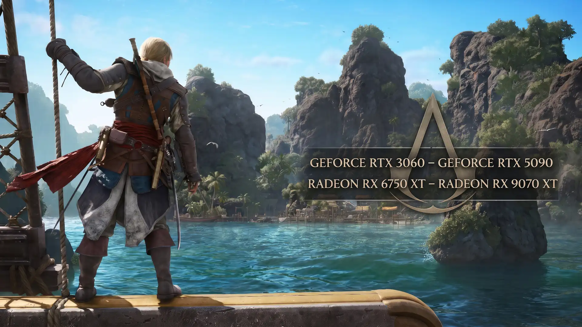 Assassin's Creed Black Flag Resynced: бенчмарки видеокарт и процессоров на ПК