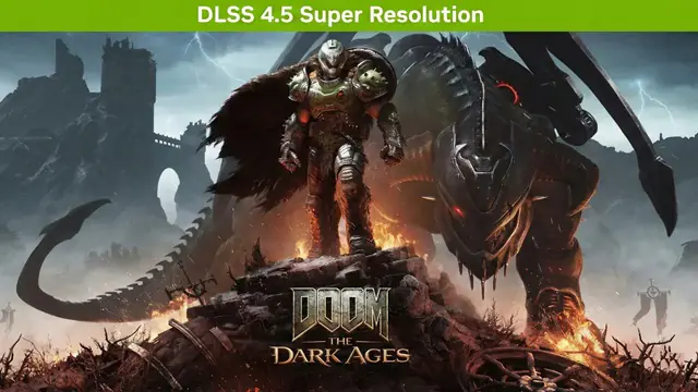 Doom The Dark Ages - бенчмарк DLSS 4.5 