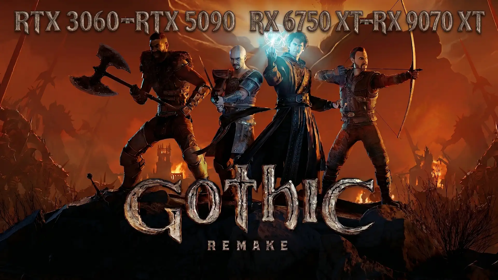 Gothic 1 Remake: бенчмарки видеокарт и процессоров на ПК