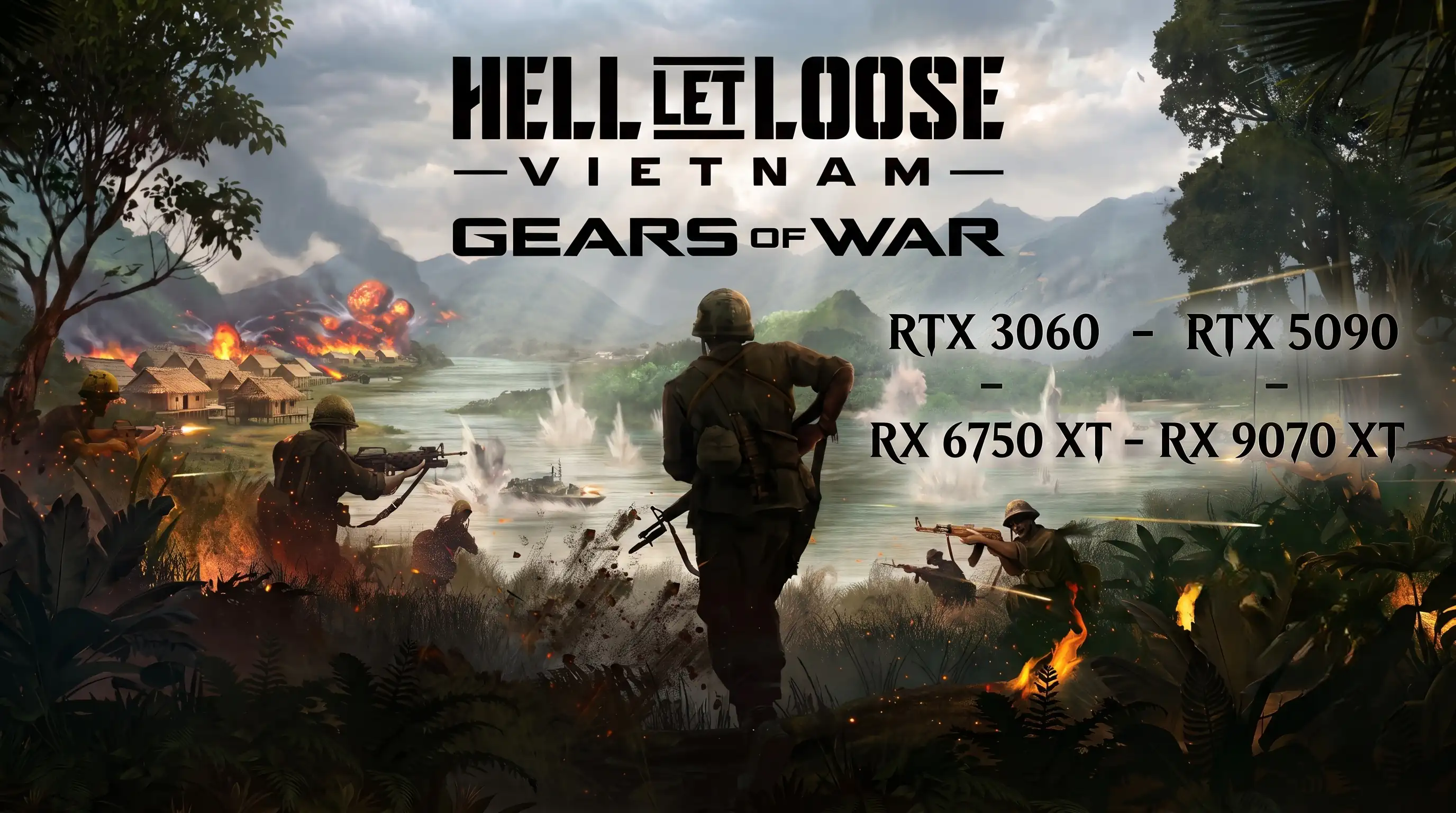 Hell Let Loose Vietnam: бенчмарки видеокарт и процессоров на ПК