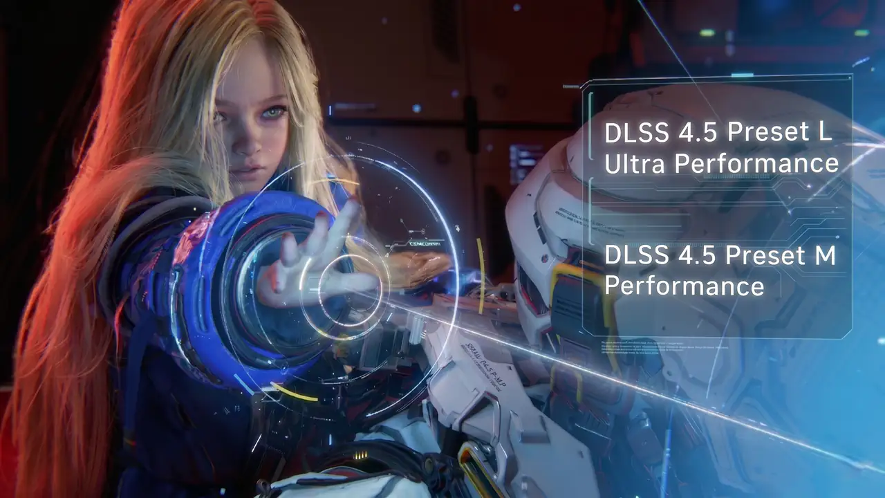 Pragmata: бенчмарки c NVIDIA DLSS 4 и NVIDIA DLSS 4.5