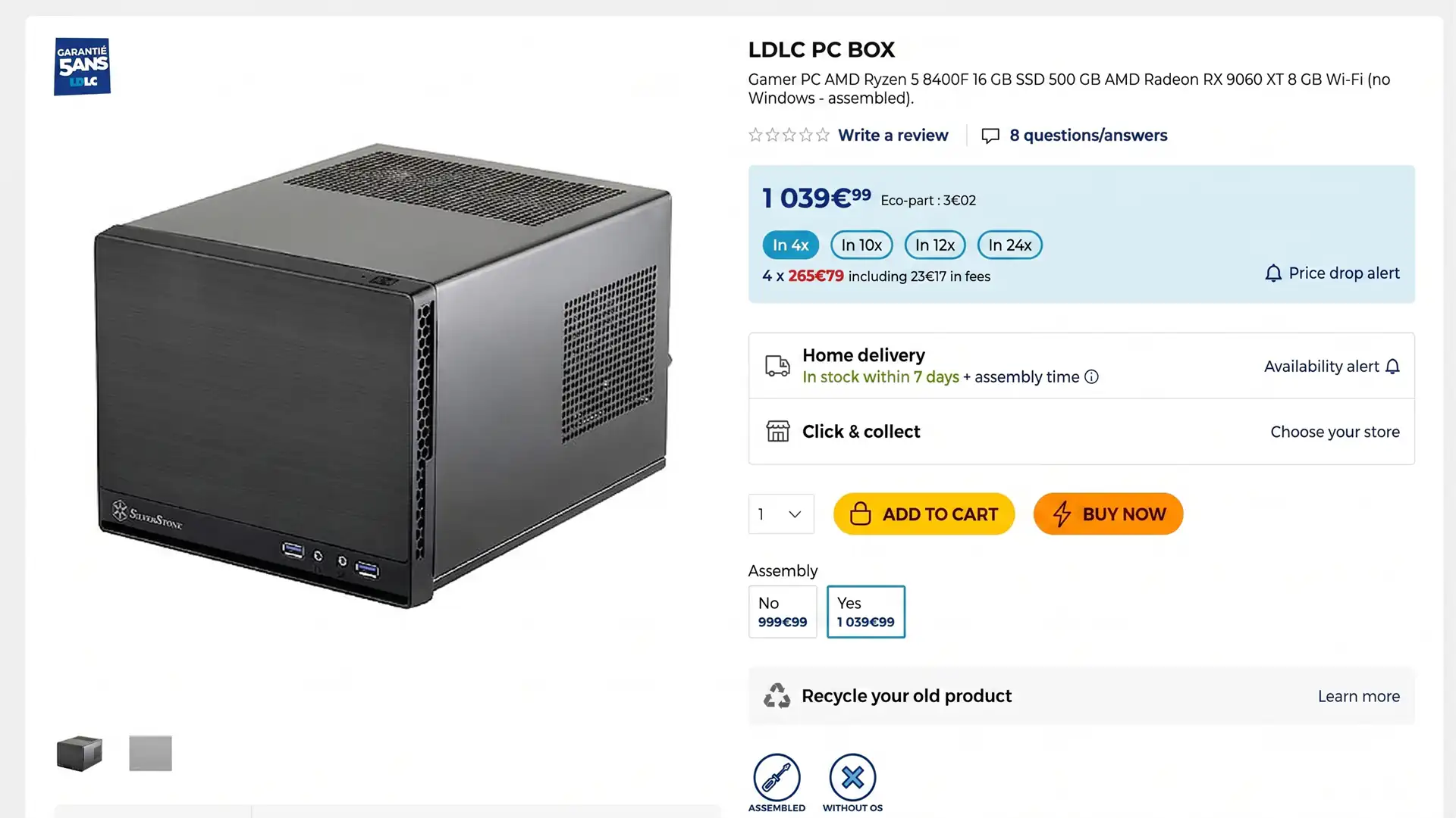 Конкурент Steam Machine от LDLC оказался дешевле и построен на Radeon RX 9060 XT