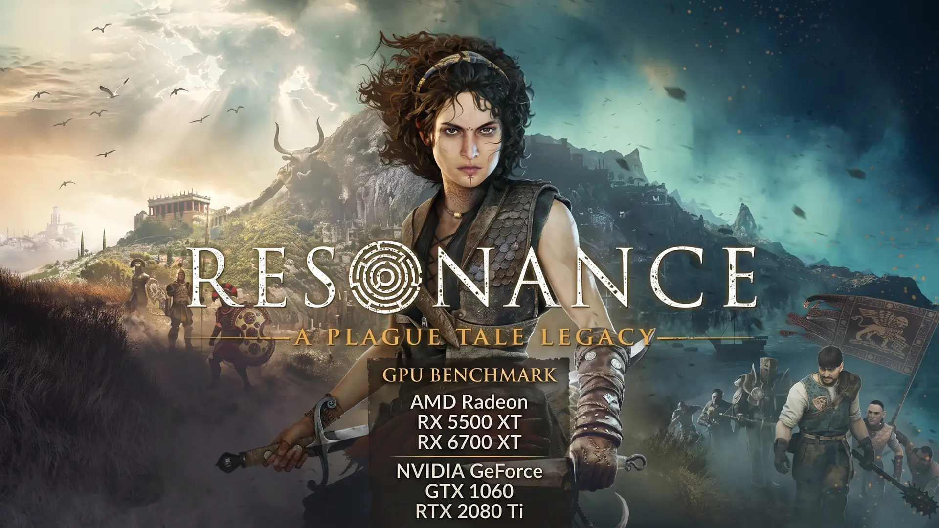Resonance: A Plague Tale Legacy: Бенчмарки видеокарт и процессоров на старом железе