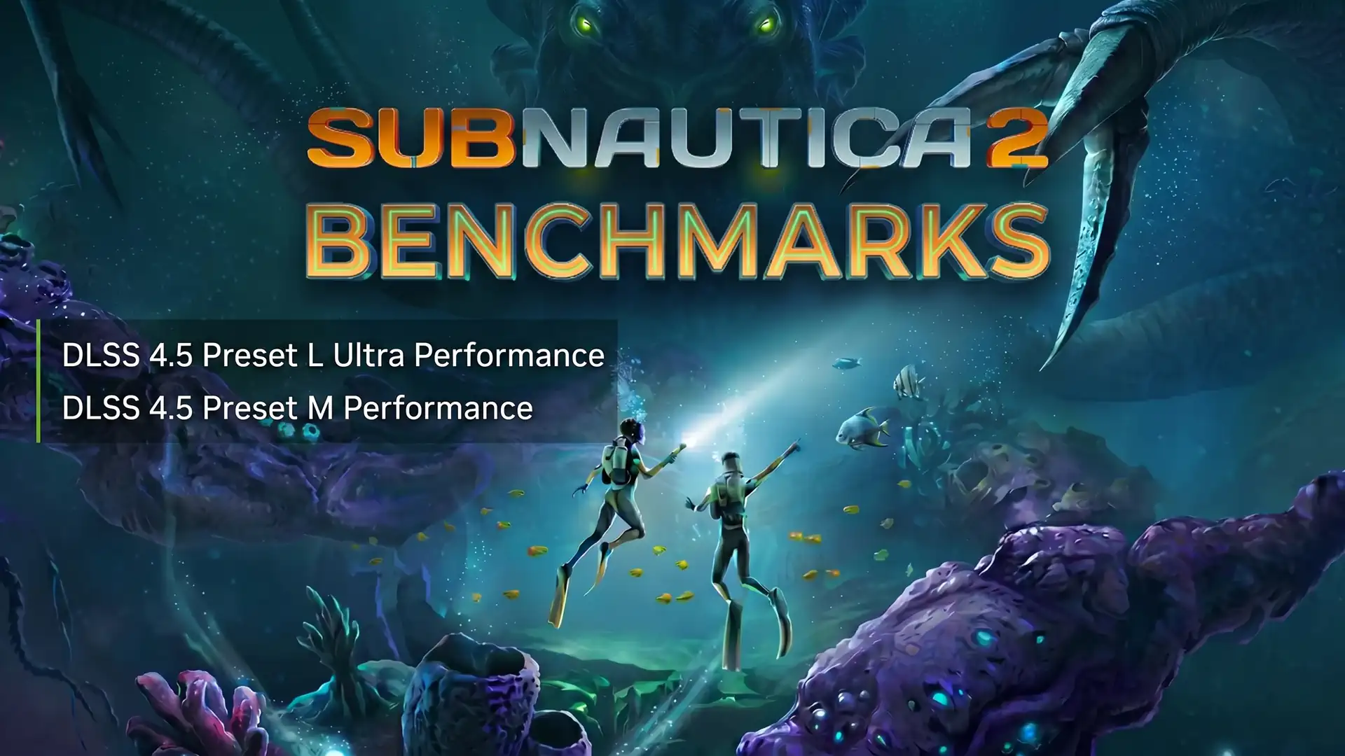 Subnautica 2: бенчмарки GeForce RTX 50 c NVIDIA DLSS 4.5