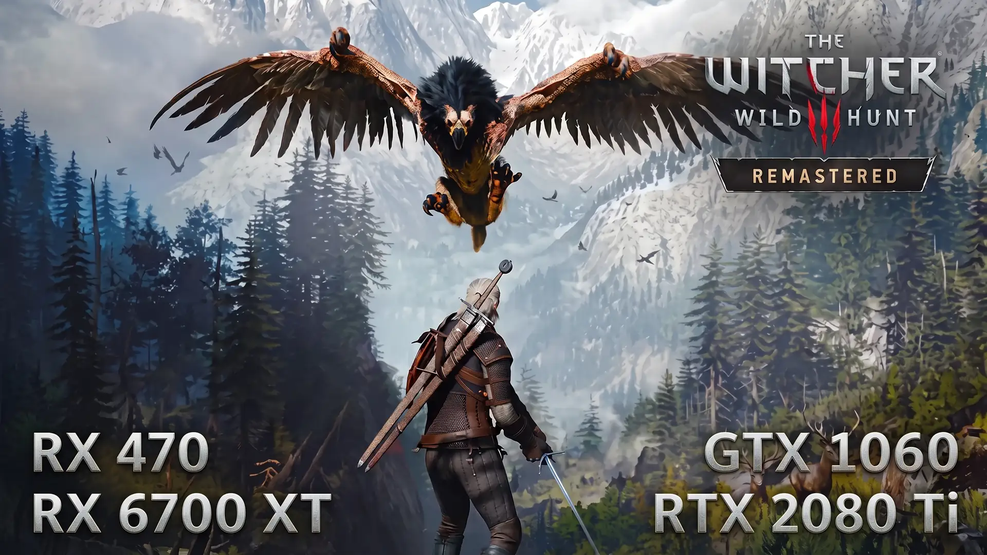 The Witcher 3 Wild Hunt Remastered Patch 5.01: Бенчмарки видеокарт и процессоров на старом железе