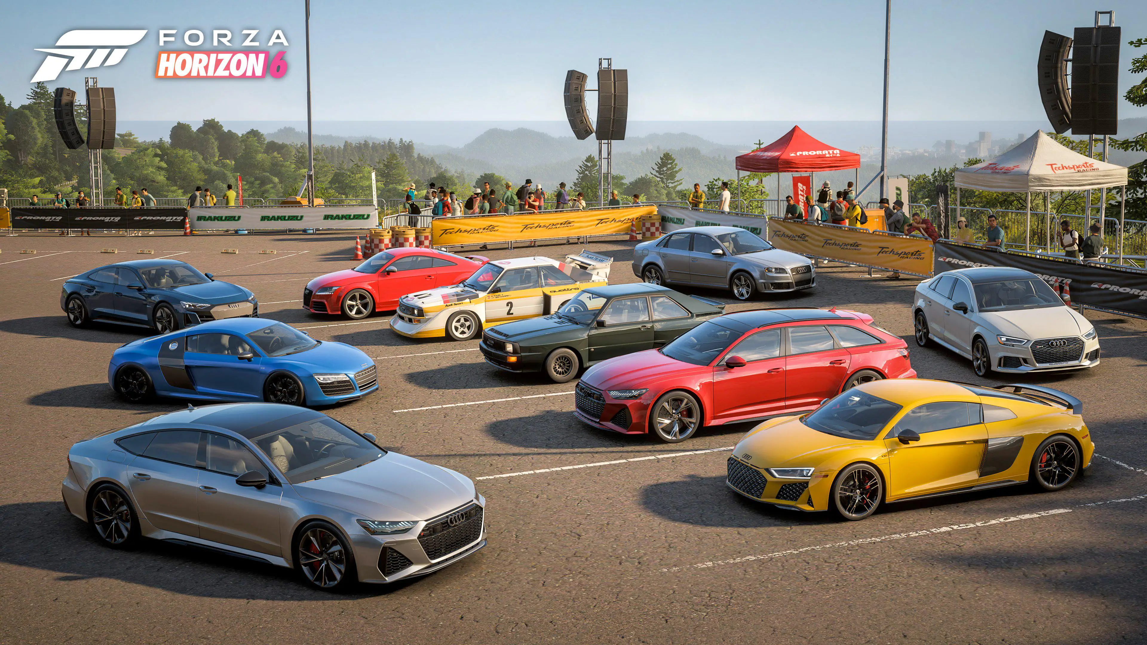 Раскрыт весь модельный ряд Audi в Forza Horizon 6