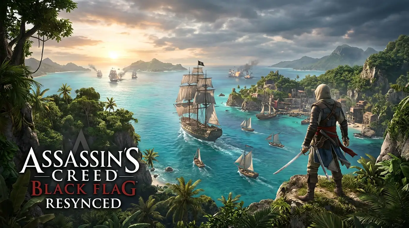 Скрытый клинок уберут из Assassin's Creed Black Flag Resynced