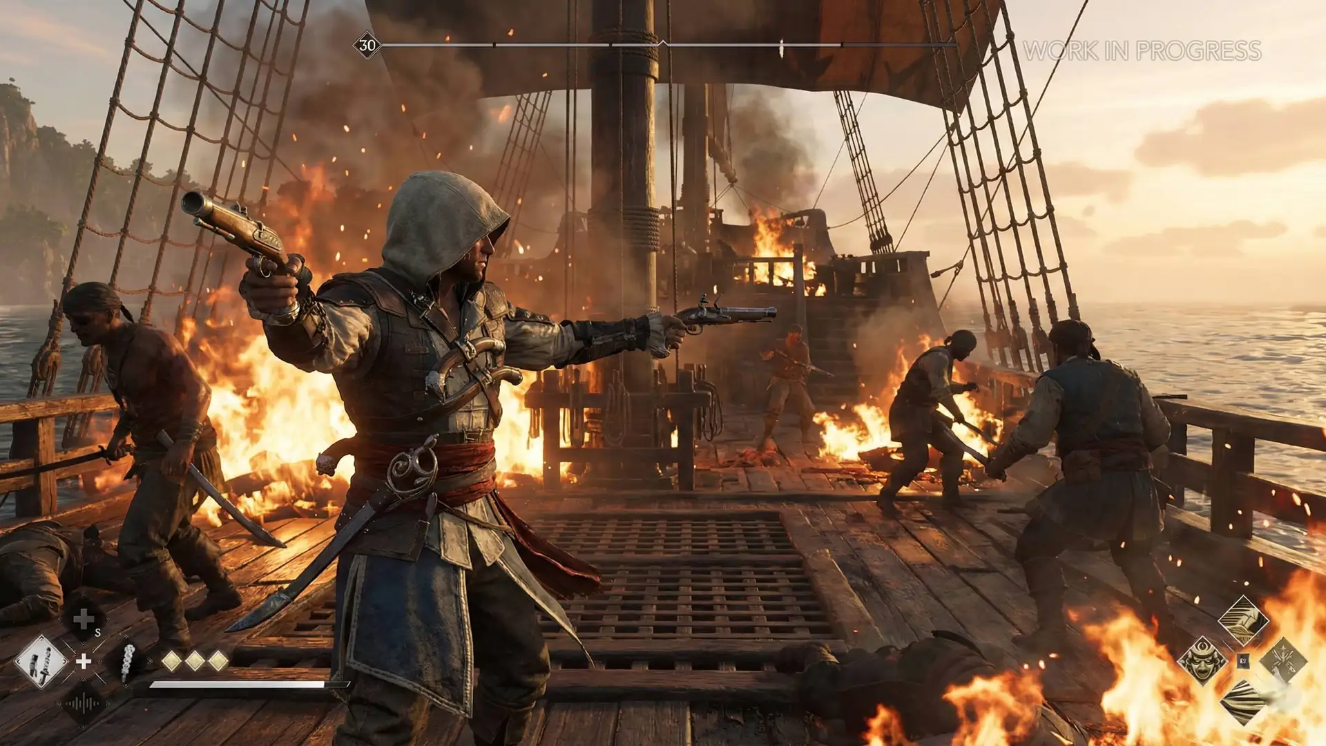 Как изменится боевая система в ремейке Assassin's Creed Black Flag Resynced?