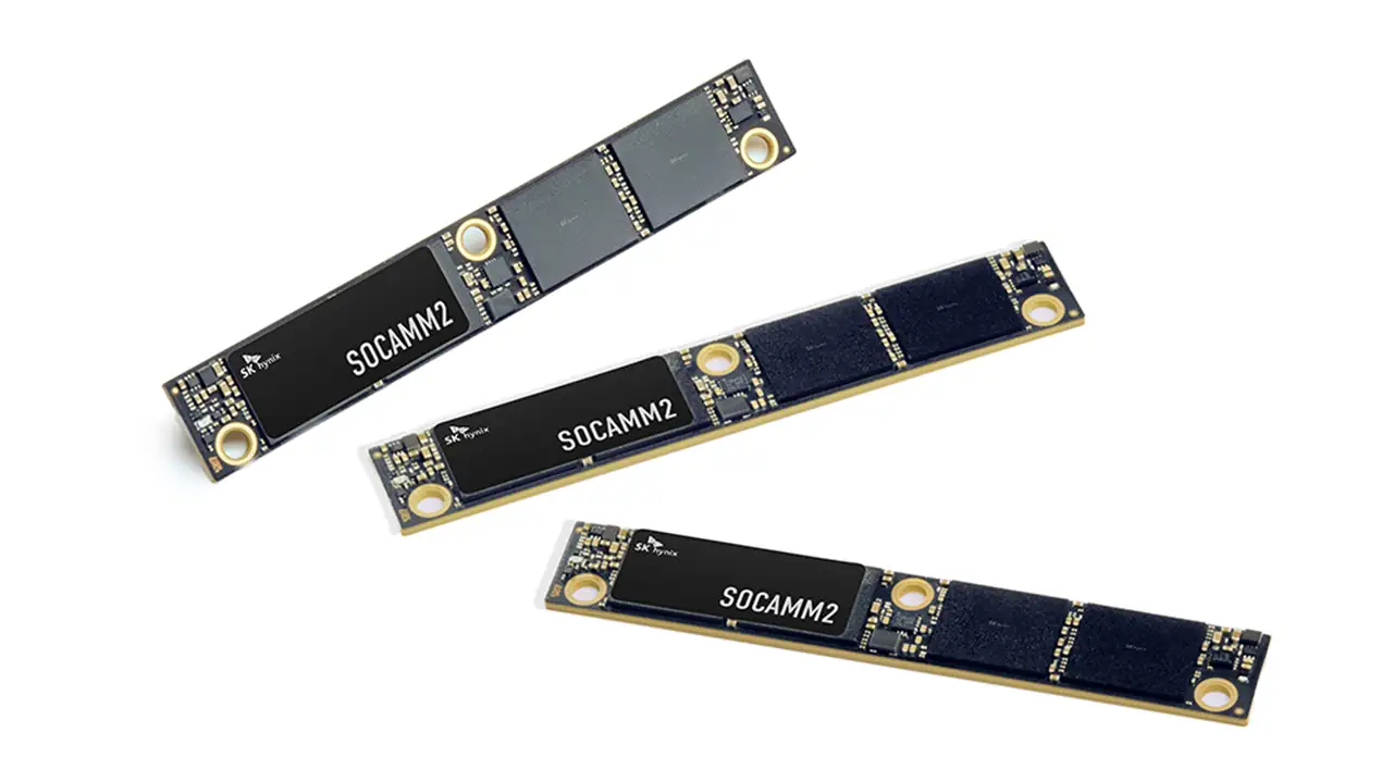 SK hynix запускает SOCAMM2 на 192 ГБ для AI-серверов