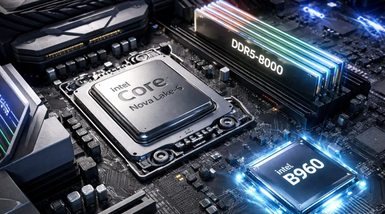 Intel готовит новый механизм 2L-ILM для Nova Lake-S