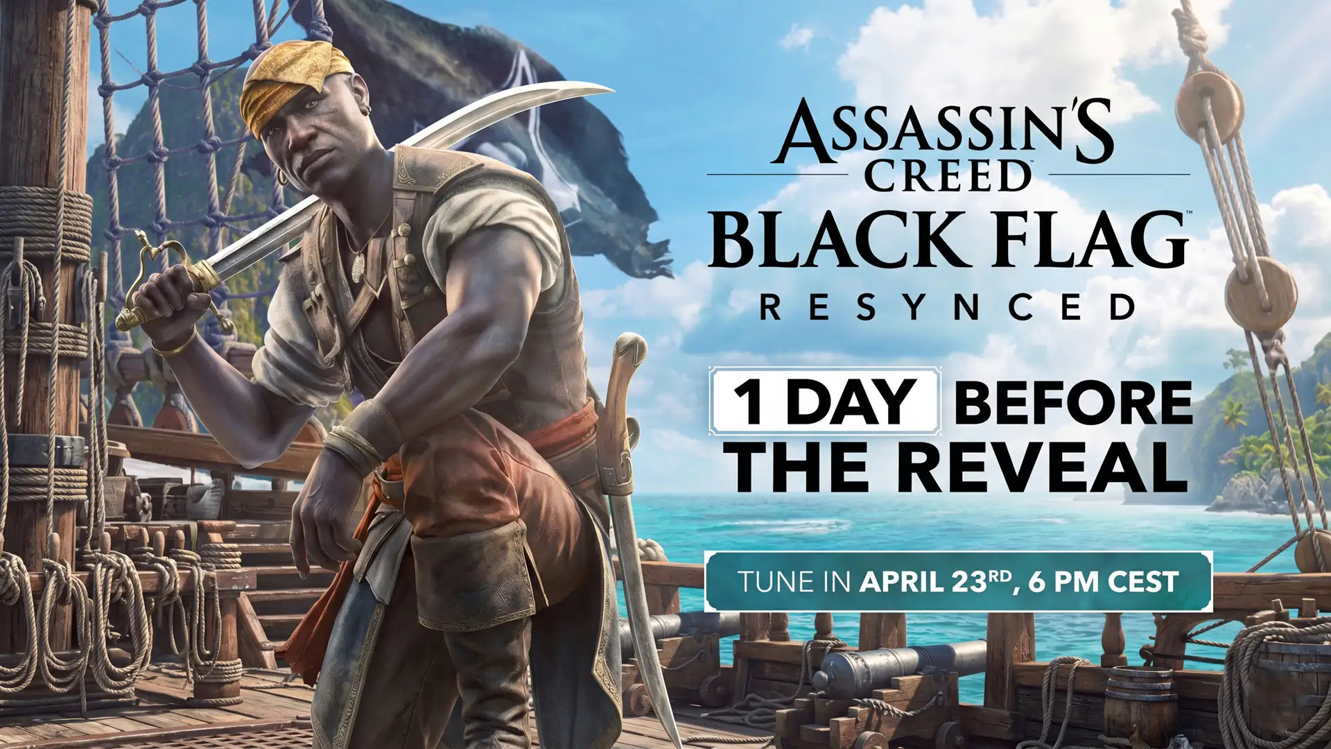 До показа ремейка Assassin's Creed Black Flag Resynced остались ровно сутки