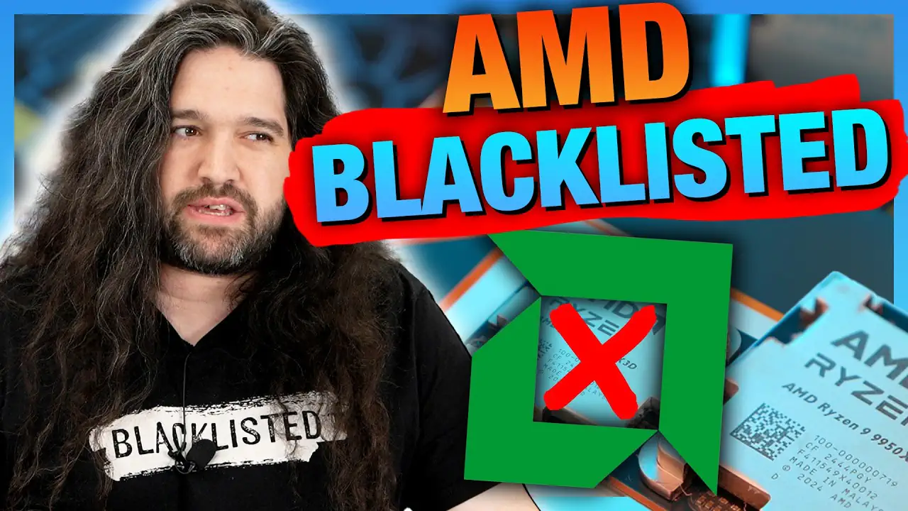Gamers Nexus заявил о внесении их в черный список компании AMD