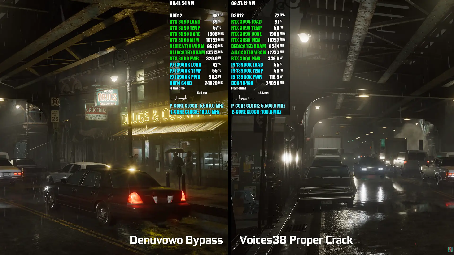Чистый обход защиты Denuvo без Hypervisor улучшает FPS